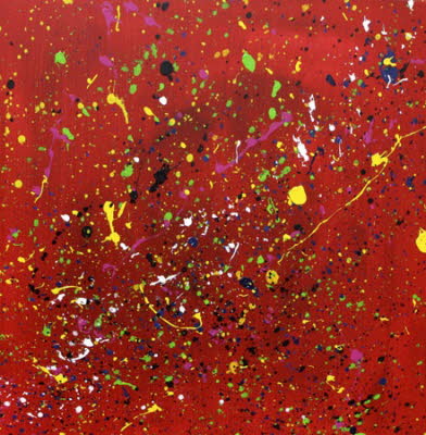 Rot, Acryl auf Leinwand 100 x 100 cm